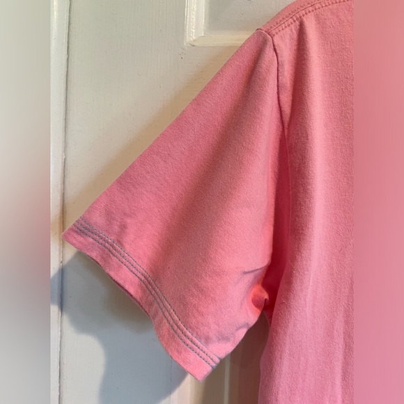 SOMA & LIFE IS GOOD 2 Pc PJ Set - Pink Hot Chocolate Shirt & SOMA Paisley Pants - Picture 5 of 16